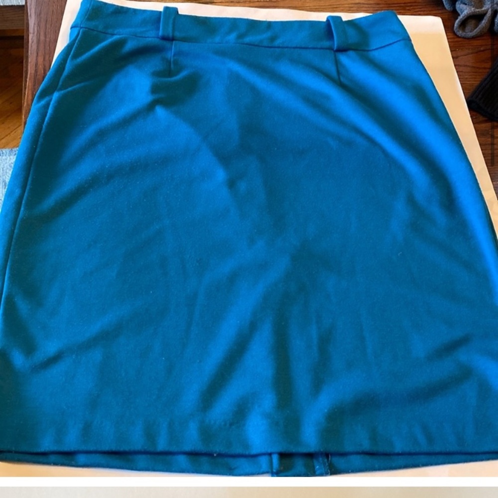 Red, Teal Blue, Maroon Size 16 Skirts W18/19 L24/25 - Red/Inc.  other 2/George - Picture 9 of 11